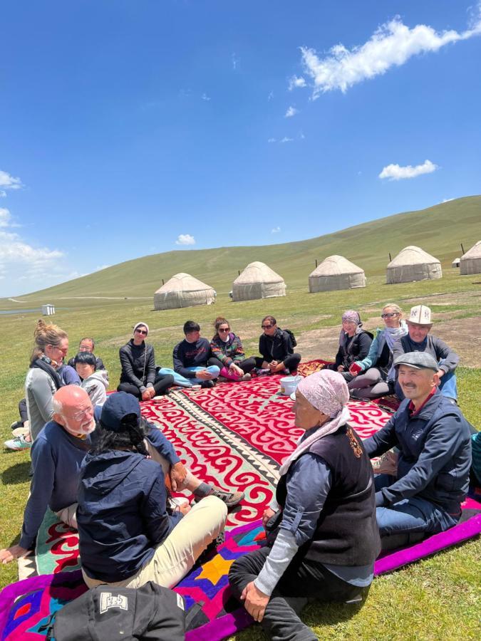 Yurt Camp "Sary-Bulun" At Song-Kul Lake, Naryn Esterno foto