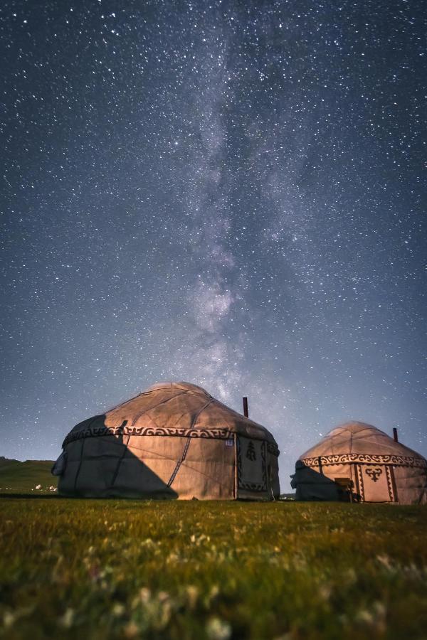 Yurt Camp "Sary-Bulun" At Song-Kul Lake, Naryn Esterno foto